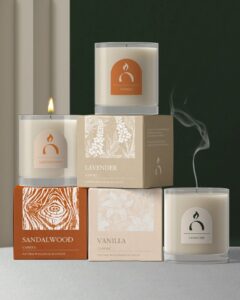 Candle Boxes with Inserts